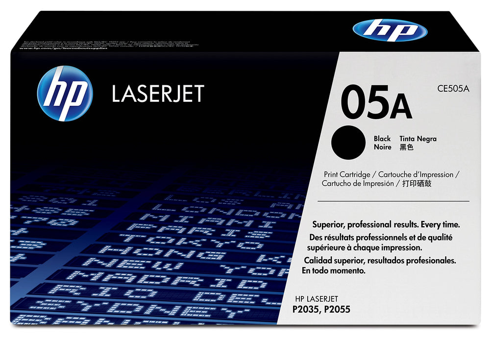 Best Value HP CE505A 05A Original LaserJet Toner Cartridge, Black, Pack of 1