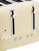 Best Value Dualit 46202 4 Slot Lite Toaster in Cream Gloss Finish