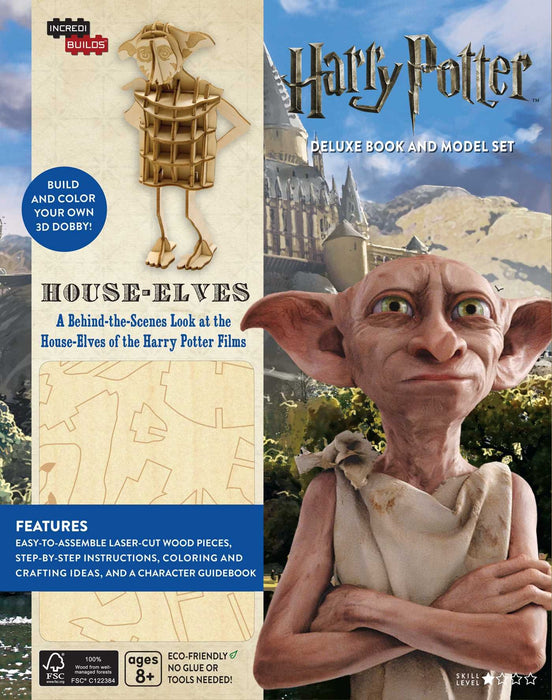 Incredibuilds Harry Potter Dobby Deluxe Book & 3D Model Kit