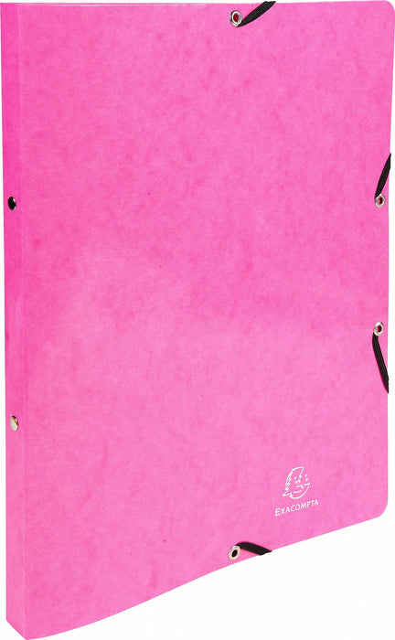 Best Value Exacompta Iderama Rings Binder, A4, 2 O-Rings, 20 mm Spine - Pink