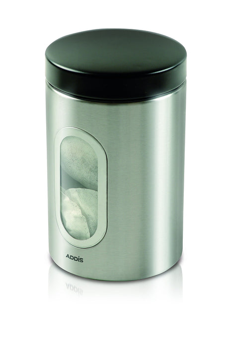 Best Value Addis Deluxe 3 Pack Canisters-Stainless Steel, 1.4L