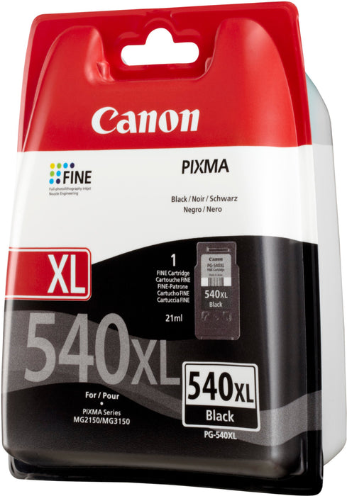 Best Value Canon PG-540XL Black Fine Cartridge