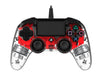 Nacon Wired Compact Controller Illuminated Red PS4