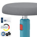 Leitz Ergo Cosy Active Sit Stand Stool Calm Blue 65180061