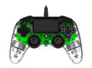 Nacon Wired Compact Controller Illuminated Green PS4