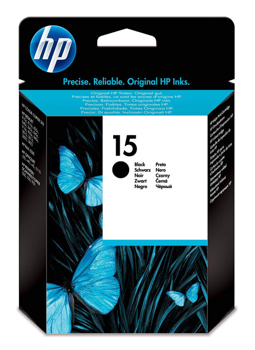 Best Value HP C6615NE 15 Light-use Original Ink Cartridge, Black, Pack of 1