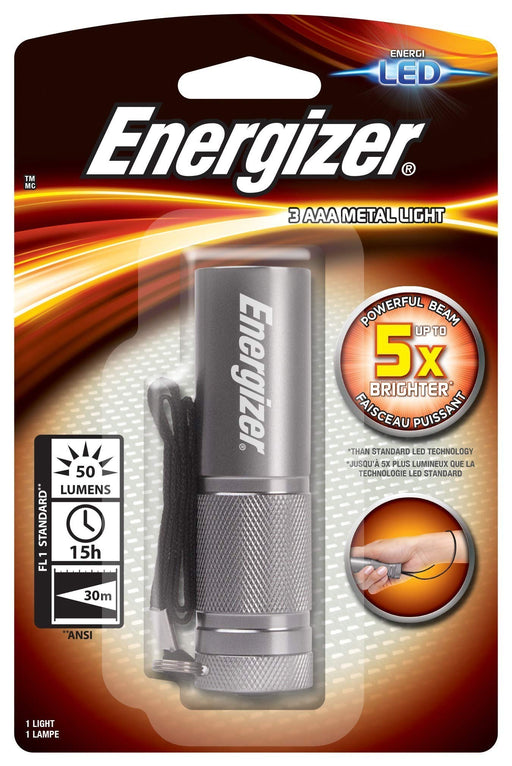 Best Value Energizer Metal Light 3 LED, 21 lumens, 16 m range