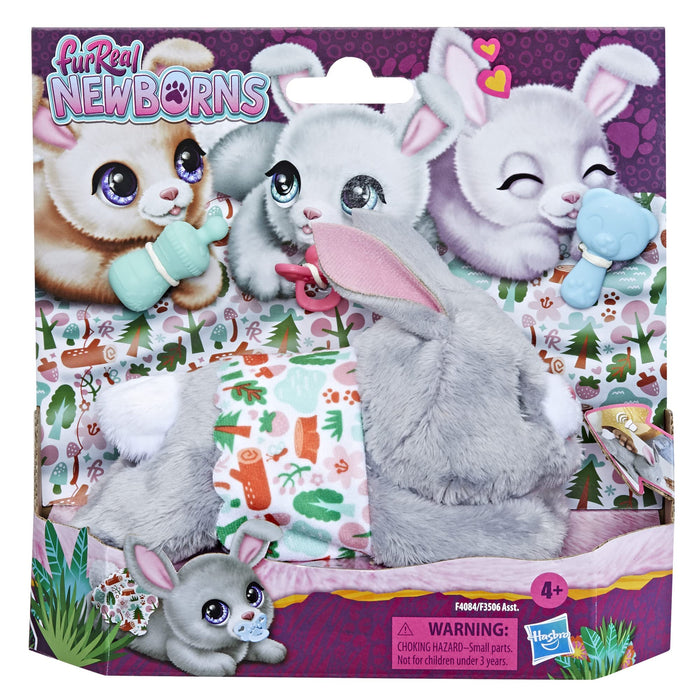 FurReal Newborns - Bunny Interactive Animatronic Plush Toy //F3506-F4084