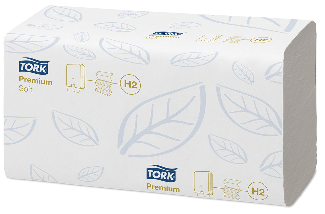 Best Value Tork Xpress Soft Multifold Hand Towels 100289 - H2 Premium Paper Hand Towels with High-Absorbency - Large, 2-Ply, White - 21 x 150 Sheets