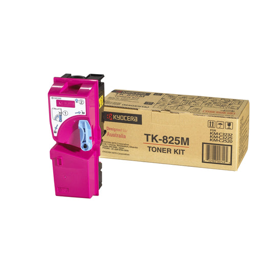 Best Value Kyocera Toner Cartridge TK-825 M - Magenta - 7.000 Pages High Capacity Genuine Premium Printer Toner - 1T02FZBEU0 - 0T2FZBEU - for KM-C 2500 / 2520 / 2520 / 2525