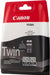 Best Value Canon PGI-525 Inkjet Cartridge Page Life 656pp Black Ref 4529B006 [Twin Pack]