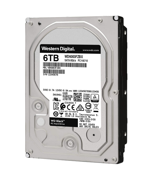 Best Value Western Digital 6 TB SATA 3.5 Hard Drive - Black