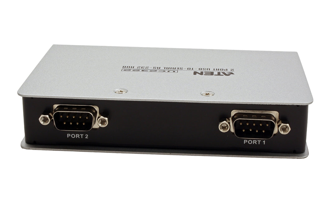 2 Port USB-to-Serial RS-232 Hub