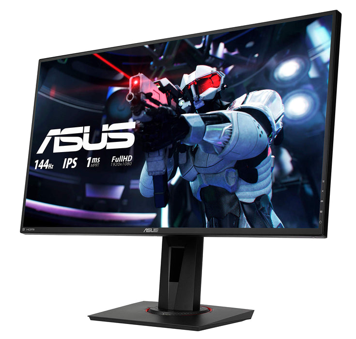 Best Value ASUS VG279Q, 27 Inch FHD (1920 x 1080) Gaming Monitor, IPS, Up to 144 Hz, 1 ms MPRT, DP, HDMI, DVI, FreeSync, Low Blue Light, Flicker Free, TUV Certified