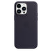 Apple - Back cover for mobile phone - with MagSafe - leather - midnight - for iPhone 14 Pro Max