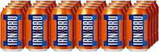 Best Value IRN-BRU Soft Drink Cans, 330 ml, Pack of 24