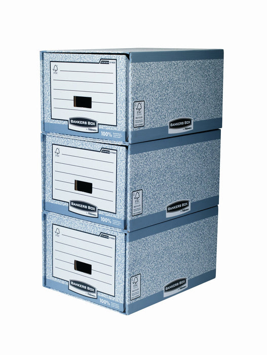 Best Value Bankers Box System Storage Drawer - Foolscap/Folio/Legal, Pack of 5