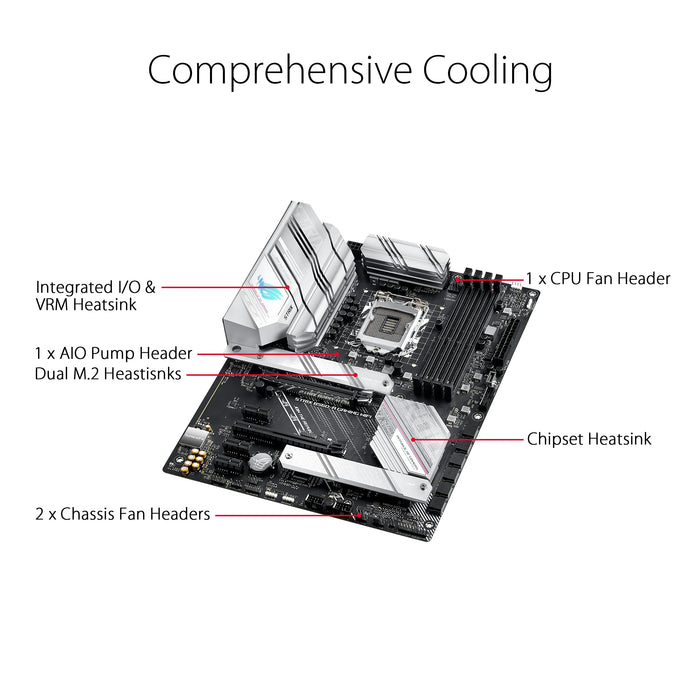 ASUS PRIME B660M-A D4 - Motherboard - micro ATX - LGA1700 Socket - B660 Chipset - USB-C Gen1, USB 3.2 Gen 1, USB 3.2 Gen 2 - Gigabit LAN - onboard graphics (CPU required) - HD Audio (8-channel)