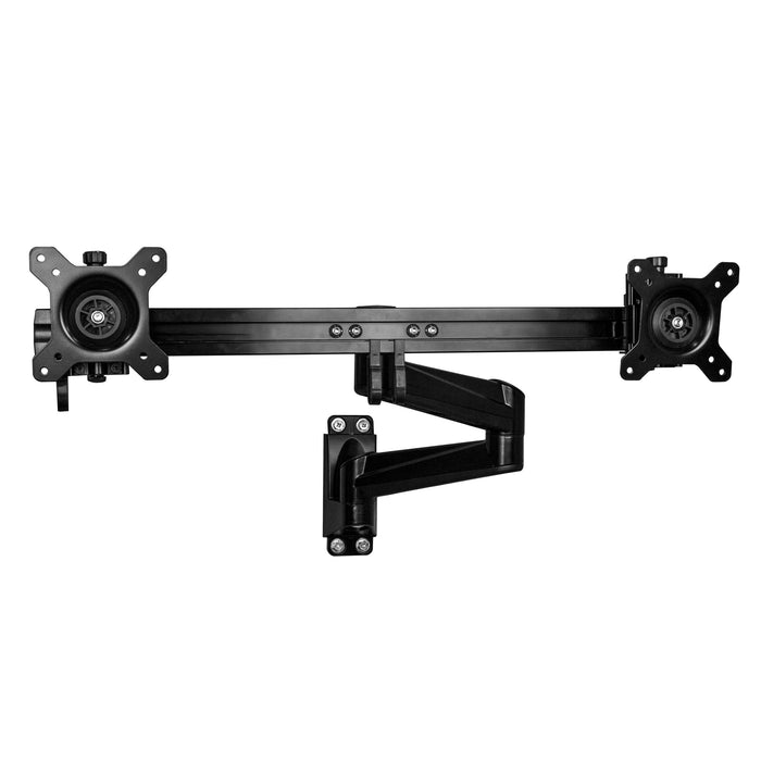 Best Value StarTech.com ARMDUALWALL Wall Mount Dual Monitor Arm, Articulating, Adjustable, VESA Mount, Dual Monitor Wall Mount, Computer Monitor Wall Mount