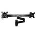 Best Value StarTech.com ARMDUALWALL Wall Mount Dual Monitor Arm, Articulating, Adjustable, VESA Mount, Dual Monitor Wall Mount, Computer Monitor Wall Mount