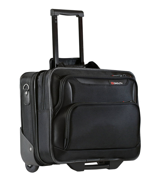 Monolith Laptop Case 2372 15.6 Inch Nylon Black 42.5 x 20 x 32.5 cm