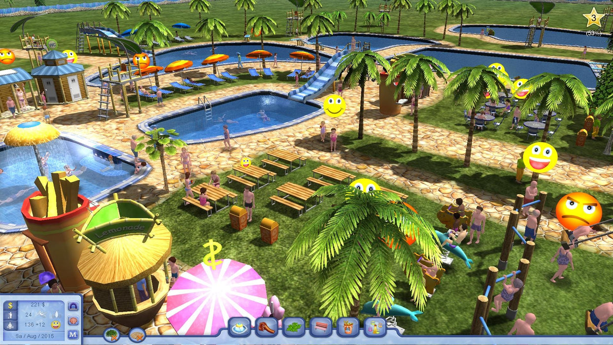 Waterpark Tycoon PC EN EU PEGI