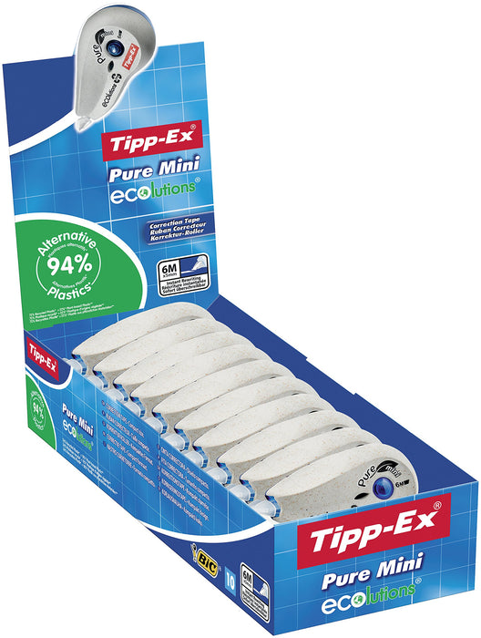 Best Value Tipp-Ex 918466 Pure ECO Mini Tape (Pack of 10)