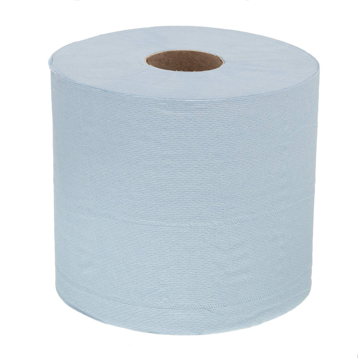 Best Value WypAll 7302 Industrial Wiping Paper L20 Centrefeed, 2 Ply, Blue (6 Rolls x 336 Sheets)