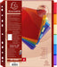 Best Value Exacompta PP Dividers, A4, Maxi, 6 Parts - Multi-coloured