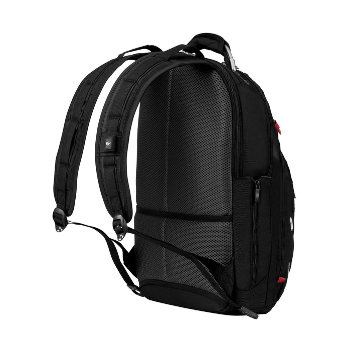 Best Value Wenger 600627 GIGABYTE 15.4" MacBook Pro Backpack , Anti-scratch lining with iPad/Tablet / eReader Pocket in Black {20 Litres}