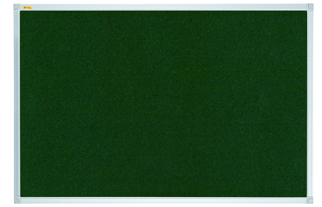 Best Value Franken PT131402 150 x 120 cm X-tra!Line Felt Pin Board - Green