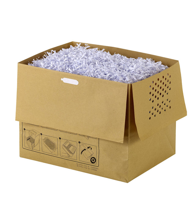 Best Value Rexel Recyclable Paper Shredder Sack for Auto250 40 Litre Ref 1765029EU [Pack 20]