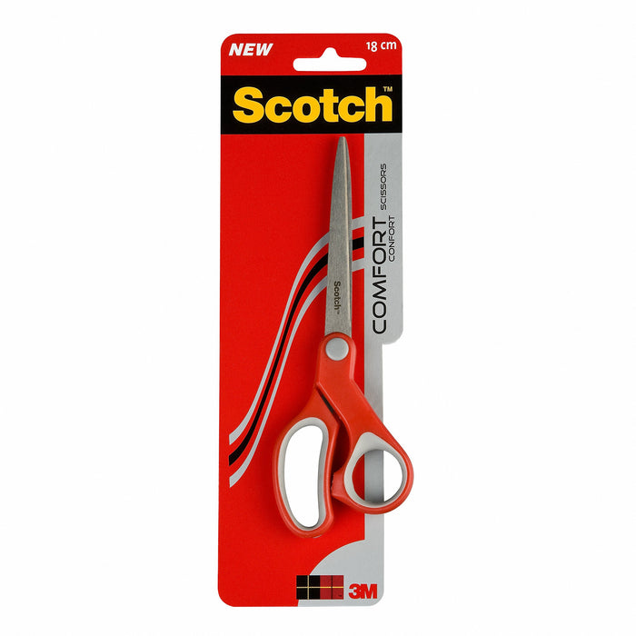 Best Value Scotch Comfort Scissors 1428, 20cm - Red/Grey