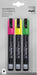 Best Value Sigel GL182 Chalk Marker 50, chisel tip 1-5 mm, Pink/Green/Yellow