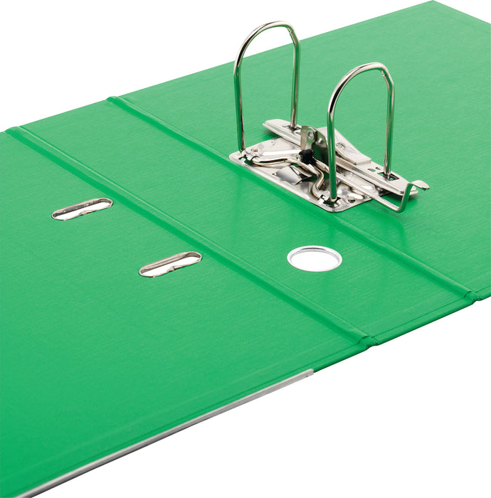 Best Value Rexel Colorado Foolscap Lever Arch File - Pack of 10, Green