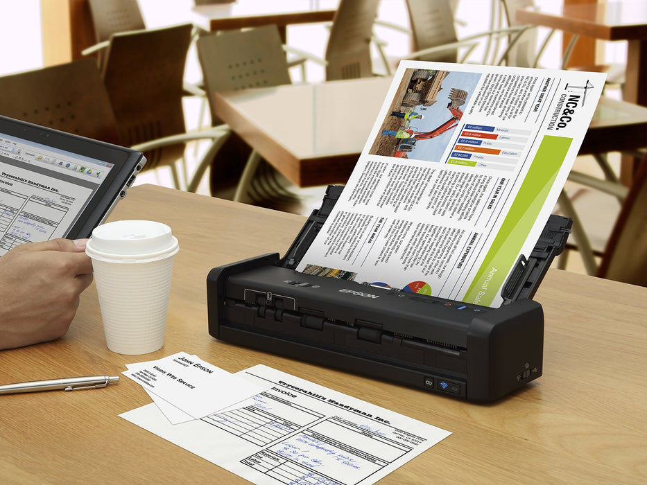 Best Value Epson WorkForce DS-360W Portable Wi-Fi Scanner