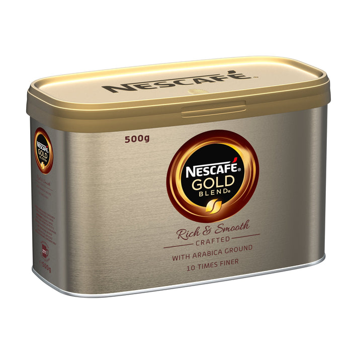 Best Value NESCAF GOLD Blend Instant Coffee Tin, 500g