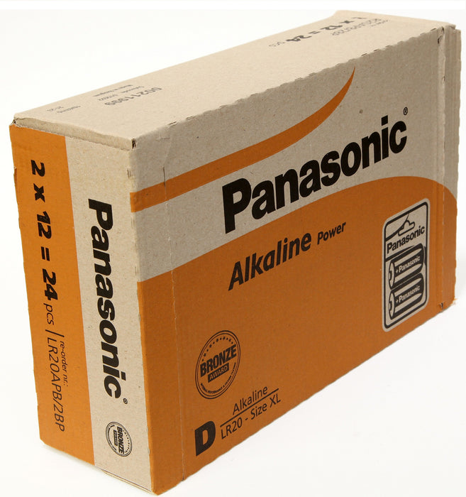 Best Value Panasonic LR20APB/2BP D Alkaline Power Batteries (Pack of 2)