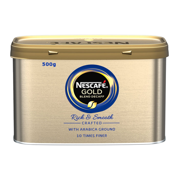 Best Value NESCAF GOLD Blend Instant Decaffeinated Coffee Tin, 500g