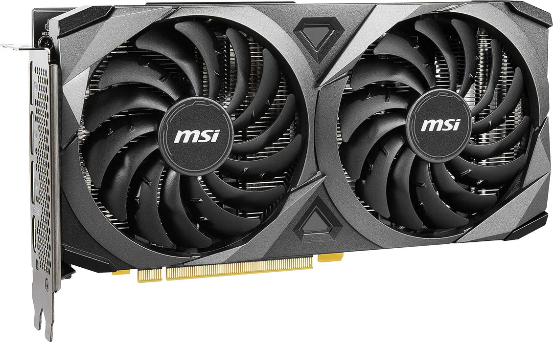 MSI NVIDIA GeForce 3050 VENTUS 2X 8G OC 8GB GDDR6 Graphics Card