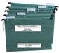 Best Value Cathedral Suspension files A4 20pk - Green