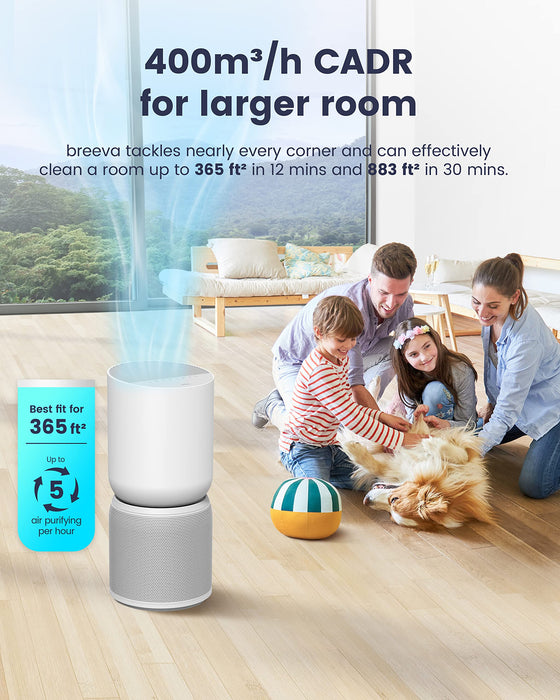 TCL Breeva A5 Series A5WWK - Smart air purifier - floor-standing - white