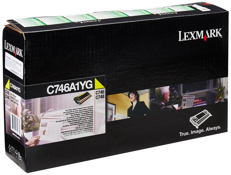 Best Value Lexmark C746 Toner Cartridge - Yellow