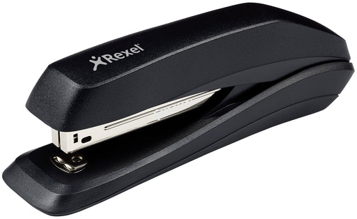 Best Value Rexel Ecodesk Stapler, 20 Sheet Capacity, Plastic Body, Black, 2100026