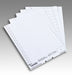 Best Value Rexel 78050 Crystalfile Printable Tab Inserts, Paper, Pack of 50, White