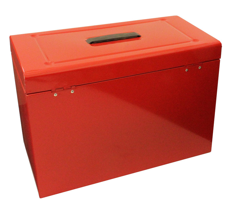 Best Value Cathedral Metal home file foolscap (red)