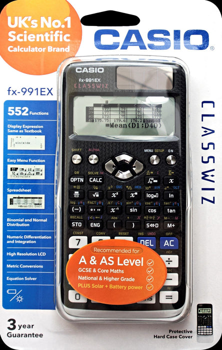 Best Value CASIO FX-991EX Advanced Engineering/Scientific Calculator (UK VERSION)