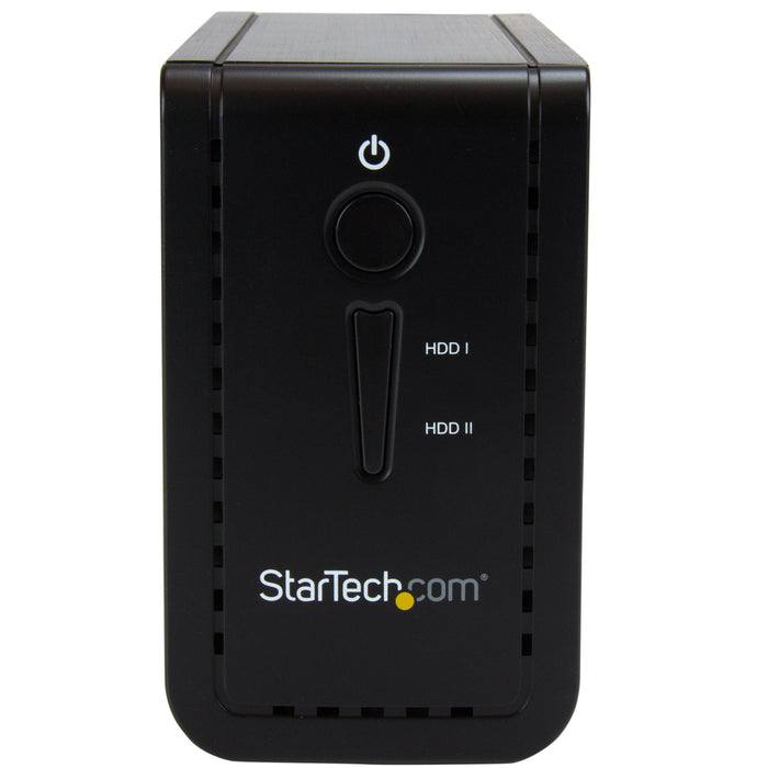 Best Value StarTech.com S352BU313R USB 3.1 Dual 3.5" SATA (6Gbps) HDD Enclosure with RAID - USB-C and USB-A