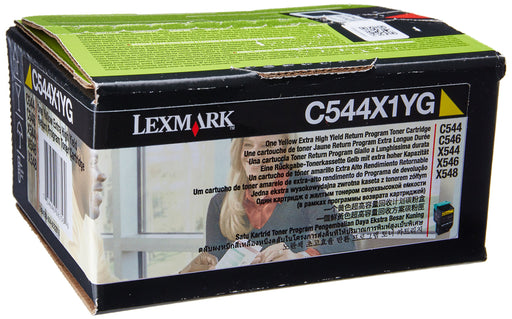 Best Value Lexmark C544/X544 Series Extra High Yield Return Program Toner Cartridge - Yellow