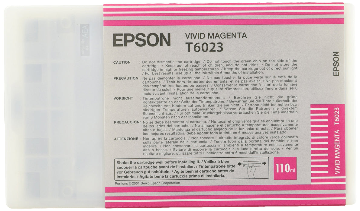 Best Value Epson T6023 - Print cartridge - 1 x vivid magenta